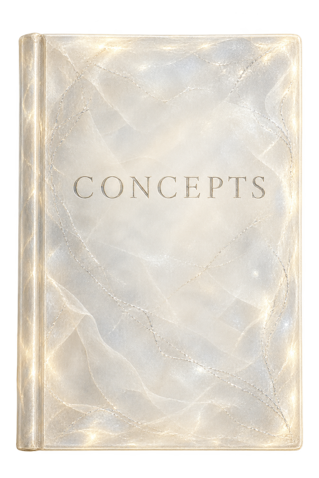 CONCEPTS — a pale, luminous book